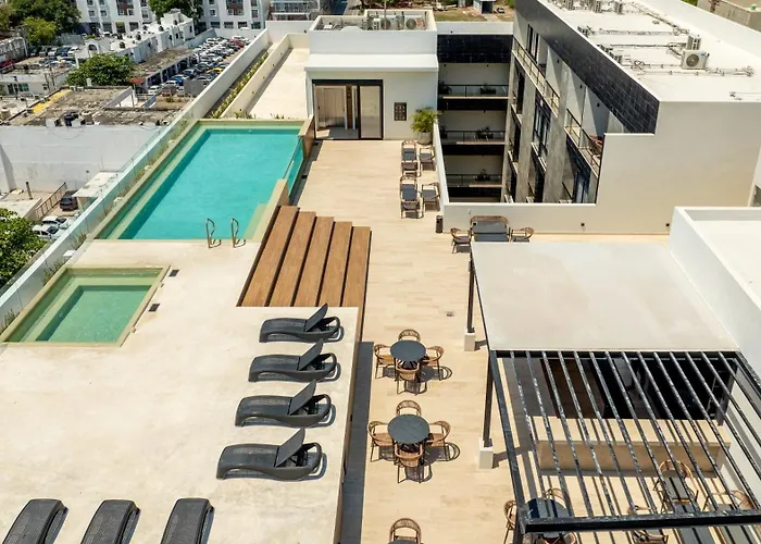 Musa Del Carmen, Centric With Rooftop, Pool, Hot Tub, Gym