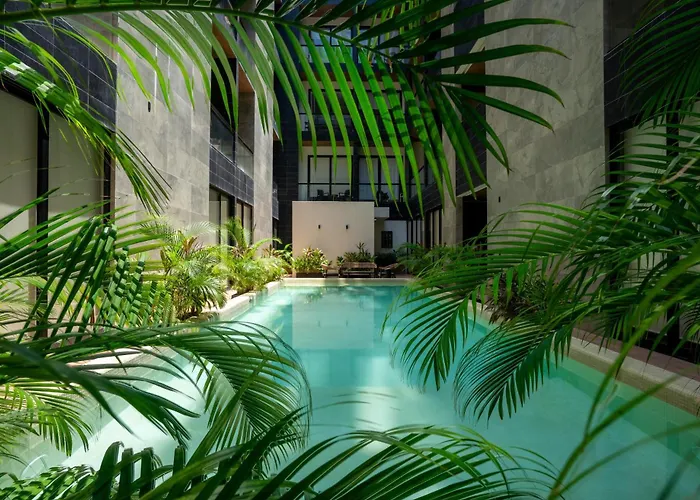 Musa Del Carmen, Centric With Rooftop, Pool, Hot Tub, Gym Appartement Playa del Carmen