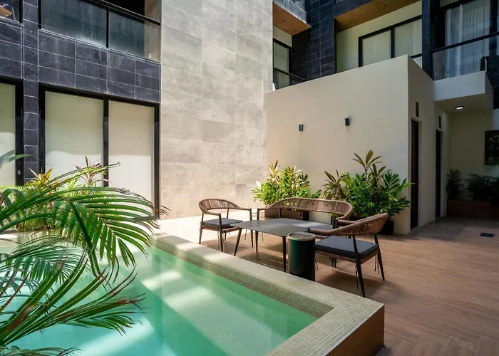 Musa Del Carmen, Centric With Rooftop, Pool, Hot Tub, Gym Appartement *