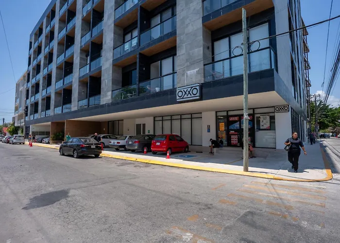 Musa Del Carmen, Centric With Rooftop, Pool, Hot Tub, Gym Appartement Playa del Carmen