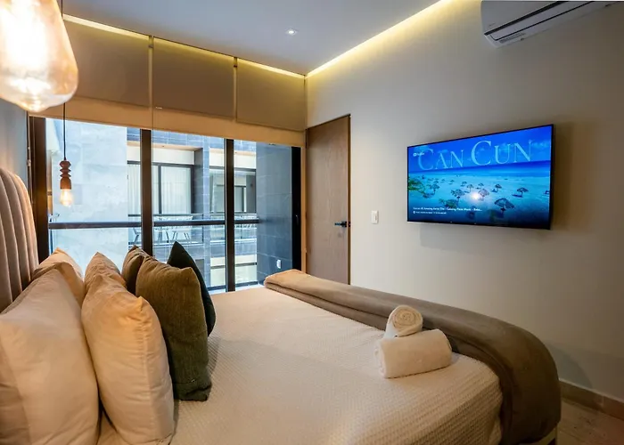Appartement Musa Del Carmen, Centric With Rooftop, Pool, Hot Tub, Gym Playa del Carmen