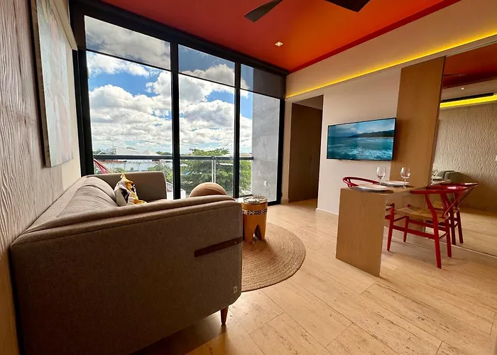Musa Del Carmen, Centric With Rooftop, Pool, Hot Tub, Gym Appartement Playa del Carmen