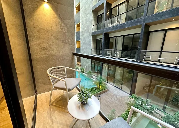 Musa Del Carmen, Centric With Rooftop, Pool, Hot Tub, Gym Appartement Playa del Carmen