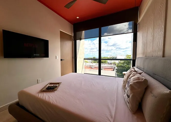 Musa Del Carmen, Centric With Rooftop, Pool, Hot Tub, Gym *