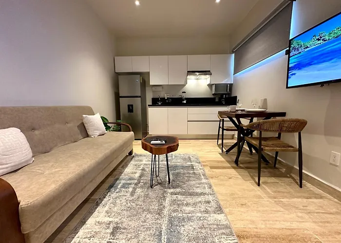 Musa Del Carmen, Centric With Rooftop, Pool, Hot Tub, Gym Appartement