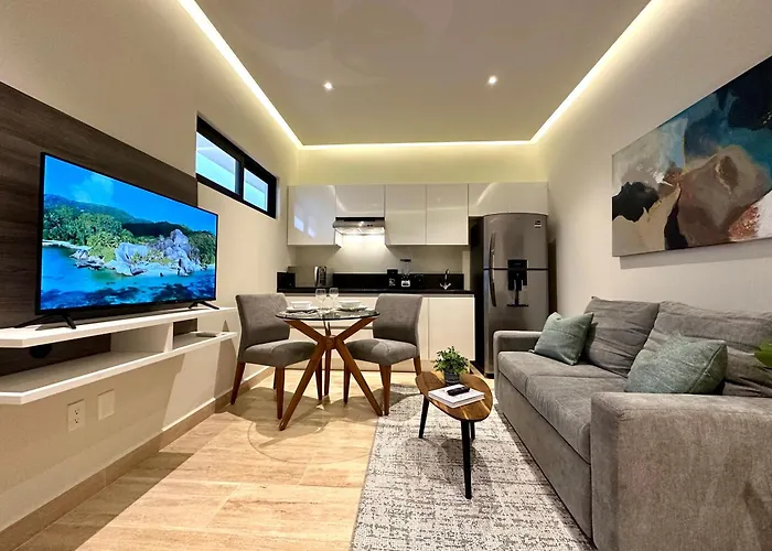 Appartement Musa Del Carmen, Centric With Rooftop, Pool, Hot Tub, Gym Playa del Carmen