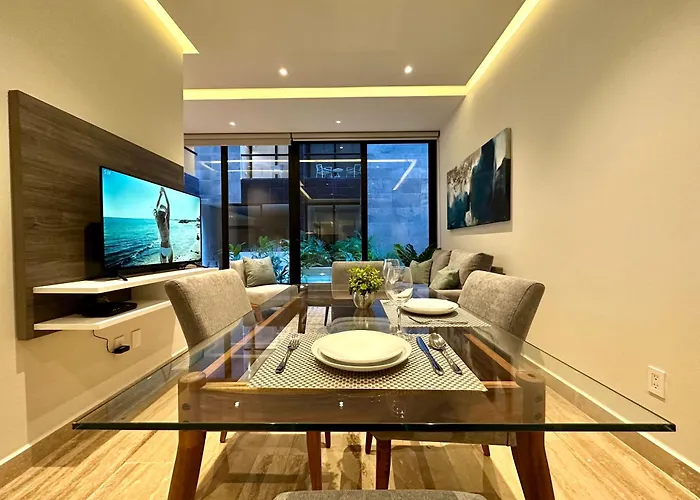 Musa Del Carmen, Centric With Rooftop, Pool, Hot Tub, Gym Playa del Carmen