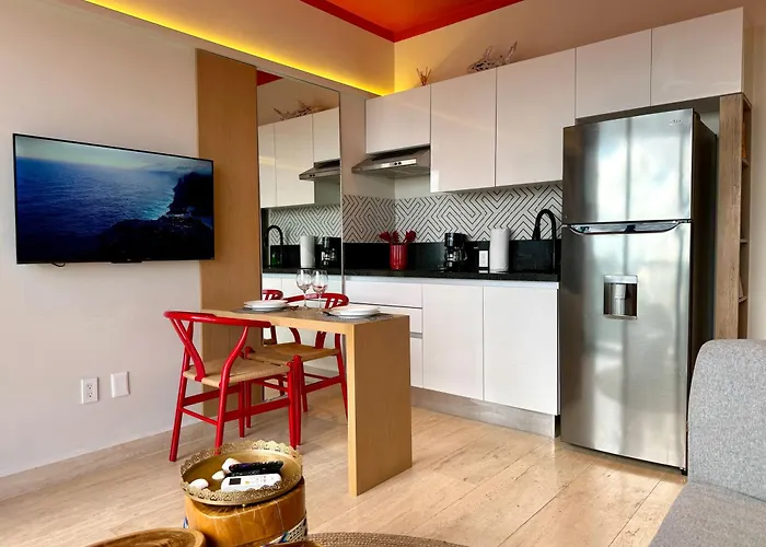 Musa Del Carmen, Centric With Rooftop, Pool, Hot Tub, Gym Appartement Playa del Carmen